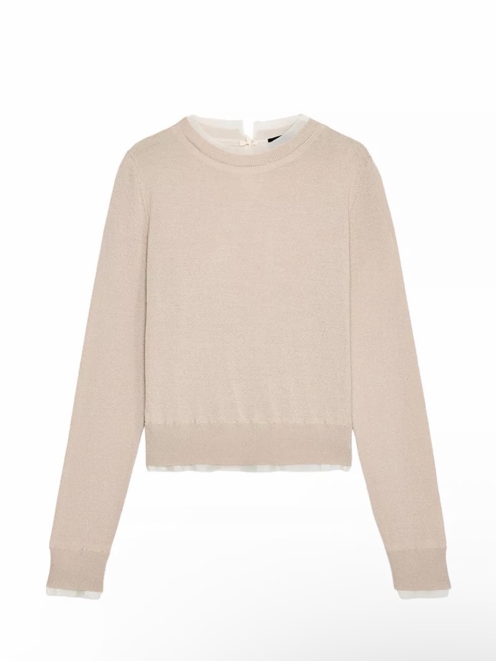 NEW Zara Women’s Lightweight Beige Sweater - L